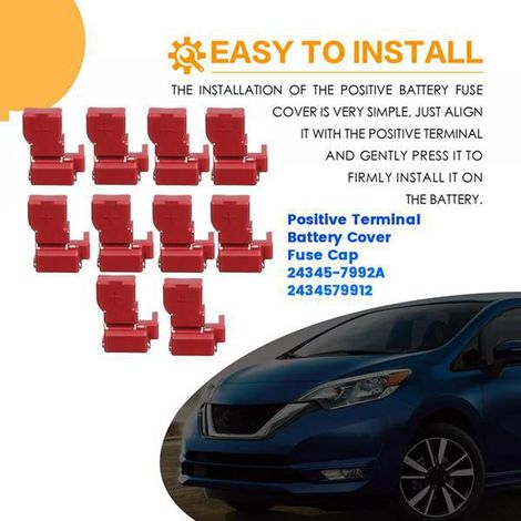 10 protective covers (models 24345-7992A and 24345-79912) for Nissan Altima vehicles. (1/4)