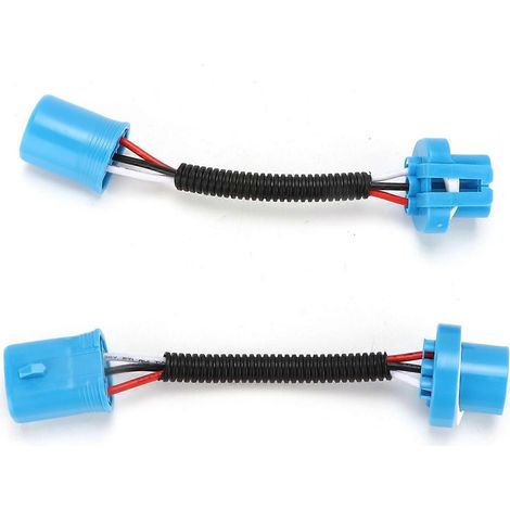 2 connecteurs 9007 mâle femelle faisceau électrique universel rallonge câble 12V pour phare voiture (1/4)
