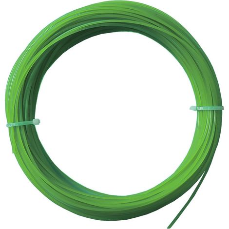 IKRA tagliabordi decespugliatore falciatura, fili di falciatura in nylon, diametro 2,0 mm, lunghezza 50m