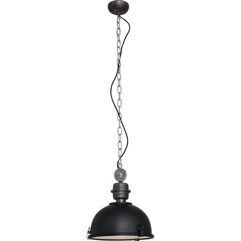 Steinhauer - lámpara colgante - Bikkel - negro - vidrio metal - Ø (1/5)