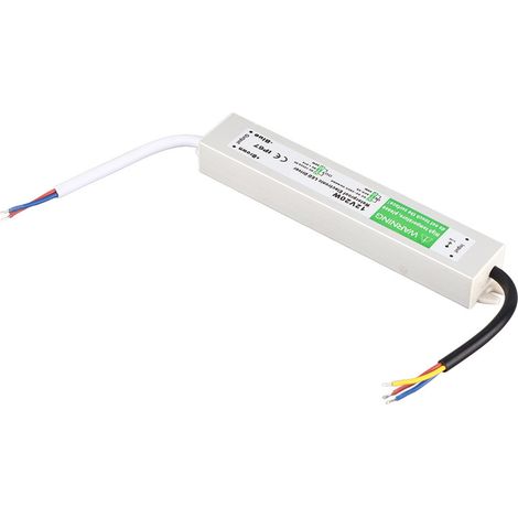 Alimentation LED étanche 12 V 20 W pour extérieur, circuit intégré de commande LED, composants électriques (1/5)