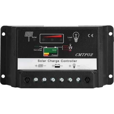 30A 12/24V Portable Safety Charge Controller for Solar Panels (1/5)