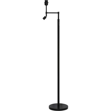 Light & Living - lampadaire - Montana - noir - métal - luminaire