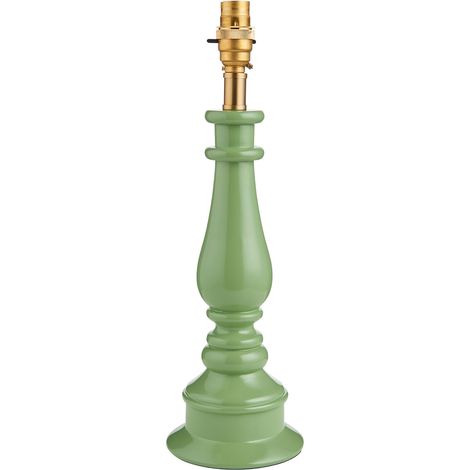 Lampada da tavolo in resina verde Myrtle Endon B22 10W (1/5)
