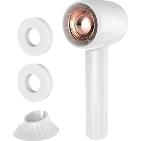 Mini ventilateur USB, ventilateur portable et silencieux avec diffuseur d'arômes, livré avec un support de bureau. (1/5)