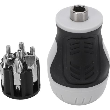 Kit Tournevis 15 pièces CRV Magnétique Double Embout Réparation Électronique PC Portable Smartphone Outils Précision Compact (1/5)