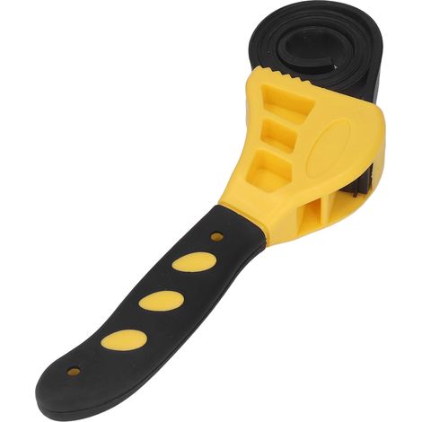 Clés à Sangle Réglables 6" et 8" Multifonctions pour Travaux de Plomberie et Mécanique (1/5)
