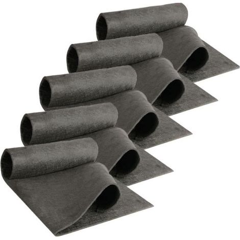 5 Pièces Chiffon De Nettoyage Magique, Chiffon Magique Pour Le Nettoyage Des Vitres, Chiffon De Nettoyage En Microfibre Pour Verre (1/4)