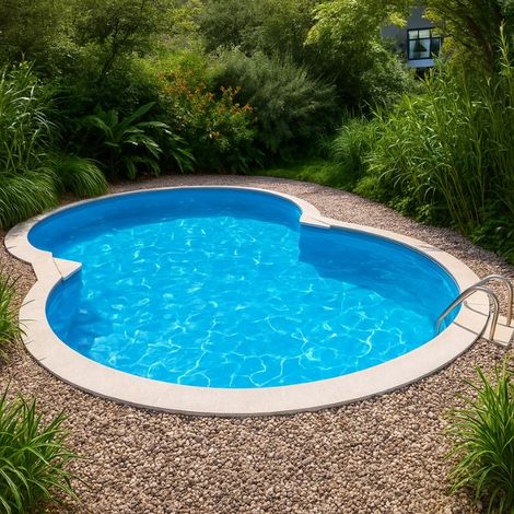 Piscina San Marco da interrare 855x500x150 cm  Kit Base