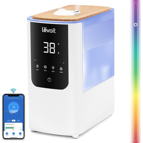 Levoit OasisMist 450S Humidificateur Blanc 4,5 litres