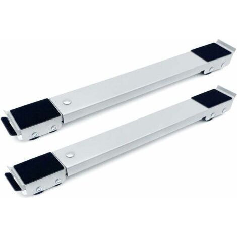 Support Machine a Laver, Socle Machine a Laver avec Roulettes (Réglable 45cm-70cm)-Karteo (1/5)