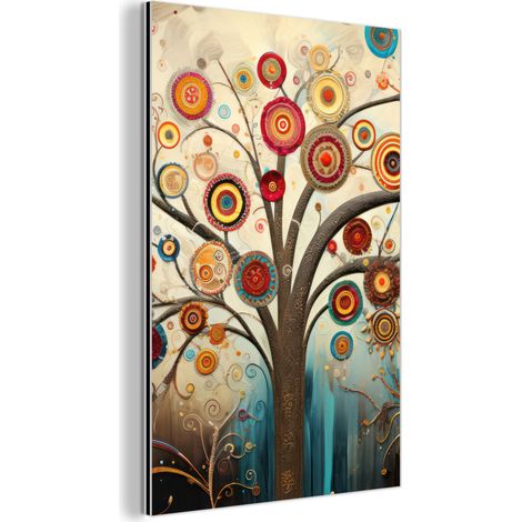 CUADRO DE METAL Árbol - Árbol de la vida - Color Cuadros Para Dormitorio 60x90 (1/5)