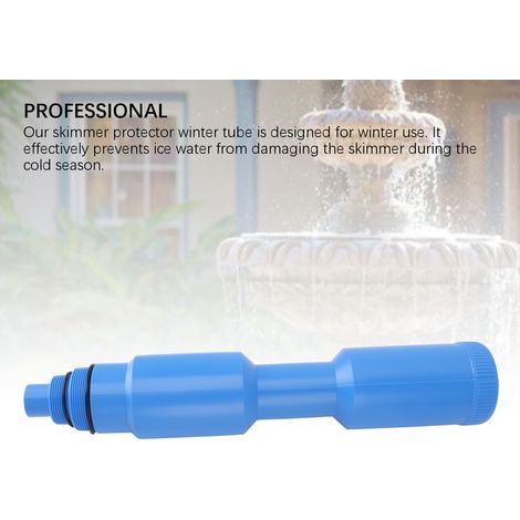 Absorbeur de gel pour skimmer, tube d'expansion de protection pour hivernage piscine et spa, installation facile (1/5)