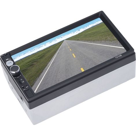 Autoradio 2 Din 7 Pouces Écran Tactile Mirror Link Bluetooth MP5 USB FM Récepteur (1/5)