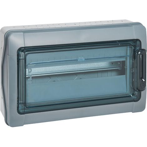 Coffret étanche Plexo³ 18 modules avec embouts à perforation directe prémontés LEGRAND 001924 (1/6)