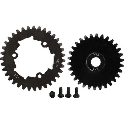 Pignon droit RC 35T en acier résistant à l'usure, finition soignée M1.5. Kit de pignon droit RC pour TRAXXAS 1/5 6S 30T (1/5)