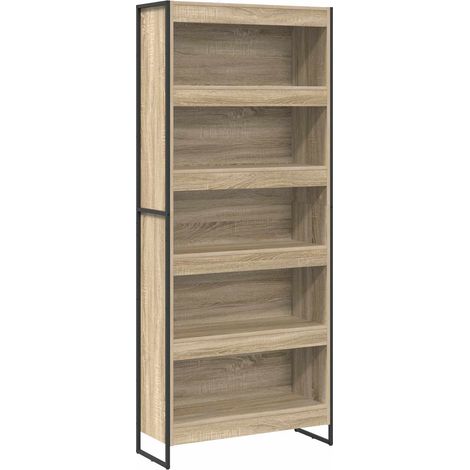 Maison Exclusive - Bücherregal 2 pcs Sonoma 80 x 30 x 189,5 cm Ho