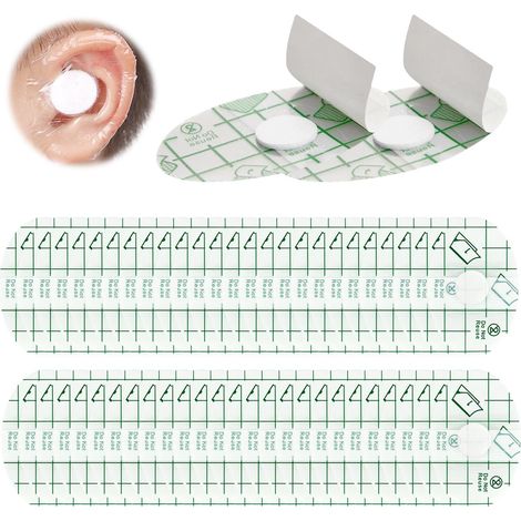 100 Protège-Oreilles Jetables Étanche pour Douche et Bain (1/5)