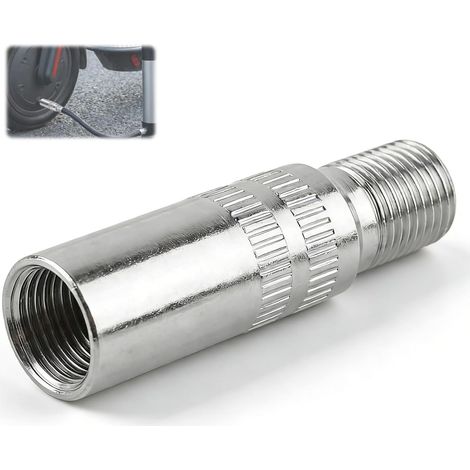 Rallonge Valve Pneu, Rallonge Extension Valve Pneu avec Embout de Gonflage - Rallonge de Valve pour Vélos, Voitures, Motos et Tout Équipement à Pneumatique (1/5)