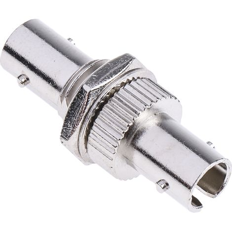 Adaptateur pour fibre optique, ST vers ST Monomode Simplex, Perte d'insertion 0.1dB ( Prix pour 1 ) (1/3)