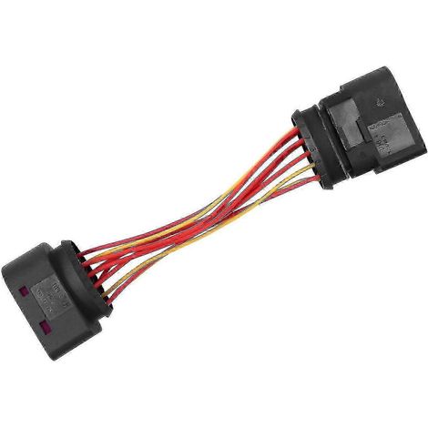 Adaptateur de connecteur 10 à 14 broches pour phares xénon HID de voiture (compatible avec les références 1J0973835 et 1J0973737). Accessoires auto.