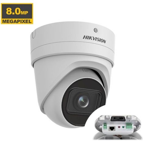Hikvision telecamera 8MP IP darkfighter audio allarme ir turret - DS-2CD2H86G2-IZS (2.8-12mm)F