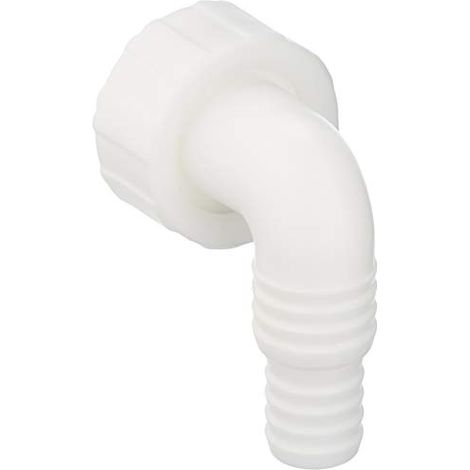 Curva doppio diametro per scarico lavatrice con dado 1" 783000AC1 (1/3)