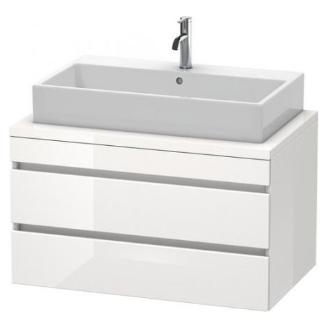 Meuble de rangement pour console DURASTYLE 512x900x548mm taupe/noir