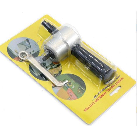 Cisaille Électrique pour Tôle Métallique - Découpeuse de Fer et Ciseaux Électriques pour Découpe Courbe et Ouverture Circulaire (1/4)