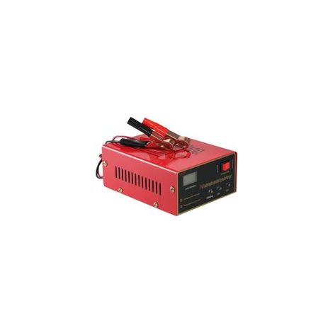 Chargeur automobile 12 V/24 V avec pinces de câble, chargeur de batterie intelligent pour voiture et moto (1/5)
