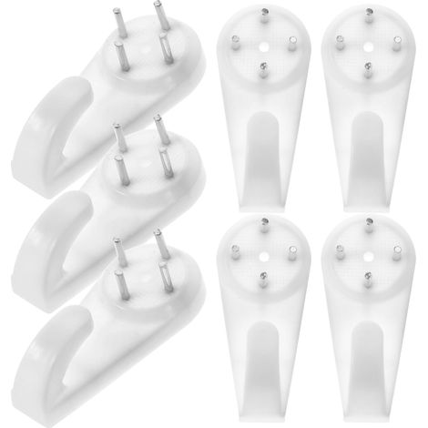 60 Piece Invisible Drilling Material Required Durable Picture Plastic (1/5)