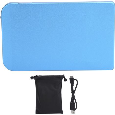 Disque dur externe portable HDD USB 3.0 2,5 pouces 250 Go Bleu - Stockage de base pour réseau (1/4)