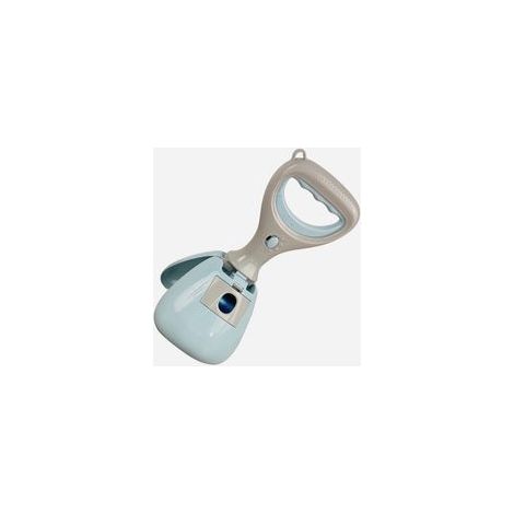 Ramasse-crotte portable pour chien, pince pelle 31 × 13 cm, avec sacs, pour chiens et chats –