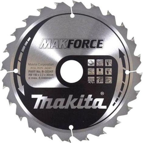 MAKITA B-32247 190X30mm 12T TCT BLADE