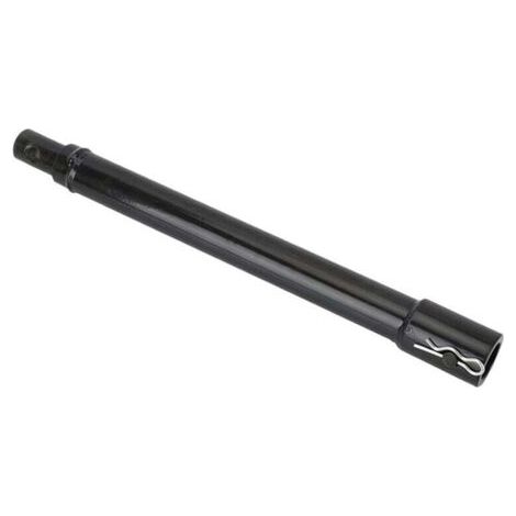 BUNTHAUS 30 cm Verlängerung für Benzin-Erdbohrer, Stahl, schwarz lackiert, Steckverbindung mit Sicherheitsbolzen,