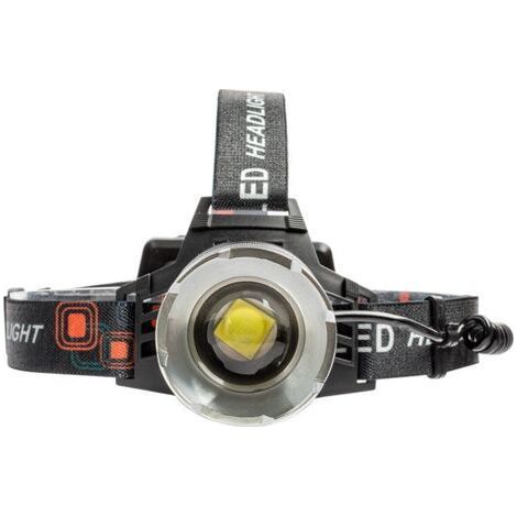 Rechargeable LED Headlamp, 2000 Lumens Ultra Bright, 5 Modes and IPX6 Class Waterproof USB Rechargeable Headlamp, 90° Adjustable for Outdoor Camping, Hiking (1/4)