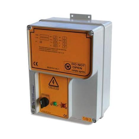 ADSM-C Avviatore Diretto SALVAMOTORE Elettropompa Monofase Quadro Elettrico HP 2 KW 1,5
