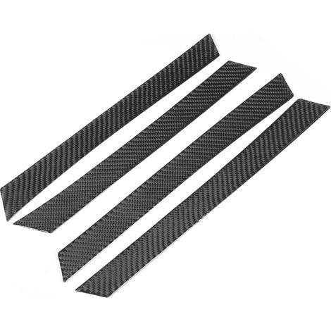 Habillage Poignée de Porte Intérieure Fibre de Carbone Autocollant Compatible Corolla 2014-2018 (1/5)