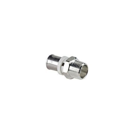 Herotec Pressfitting Übergangsnippel 16 mm x 3/4 AG