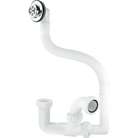 McAlpine FJ10 75mm Seal Bath Trap with Flexible Overflow (1/2)