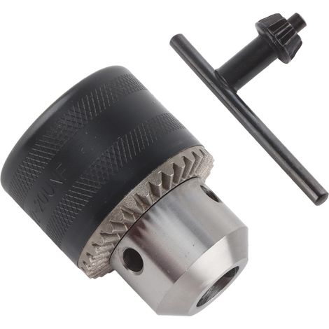 Adaptateur de conversion rapide pour embout de vissage à percussion 1/2-20UNF avec clé, compatible avec les mandrins de perceuse d'une capacité de 1,5 à 13 mm et les douilles de vissage à percussion. (1/5)