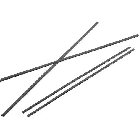 4-teiliges Set Türverkleidungs-Zierleisten in Carbonfaser-Optik für den Innenraum, passend für RAV4 2015–2019 (1/5)