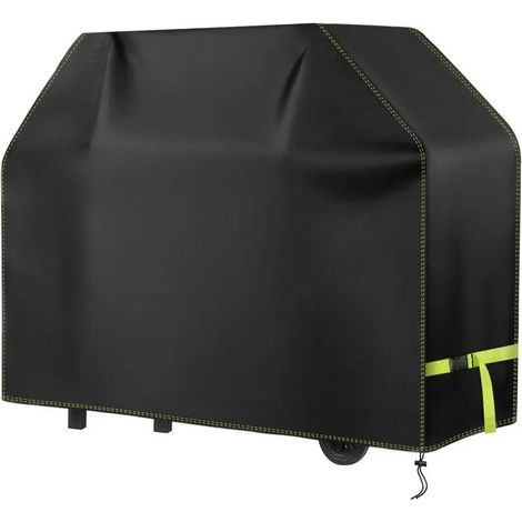 Housse de barbecue imperméable en Oxford 420D, 147 x 61 x 122 cm, résistante aux UV, pour barbecue à gaz 3 à 5 brûleurs. (1/5)