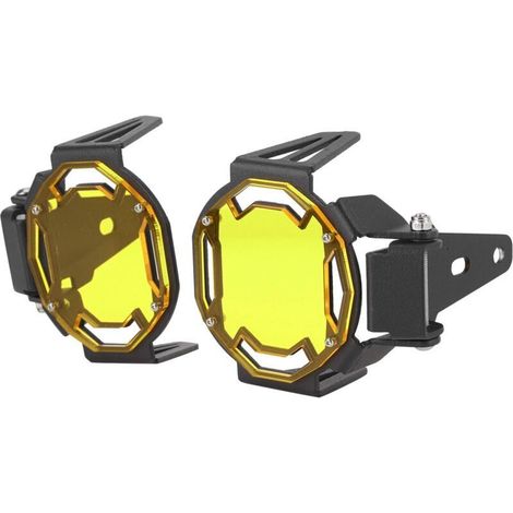 Protector de faros antiniebla para motocicleta KIMISS, cubierta protectora para faros antiniebla de motocicleta, protector de lámpara LED, cubierta protectora de lámpara LED para R1200GS / R1250GS Adv (1/4)