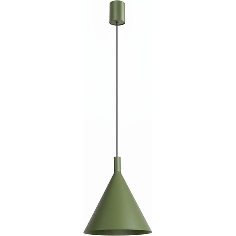 Lampade a sospensione NOX verde oliva 24.5x140x24.5cm Sollux (1/5)