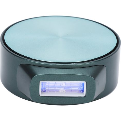 Épilateur électrique 2 modes 5 vitesses, appareil rond pour jambes bras visage, 100-240V, prise UE, vert (1/5)