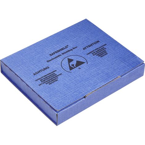 Wolfgang Warmbier ESD-Schachtel (L x B x H) 100 x 60 x 15 mm leitfähig  5510.908