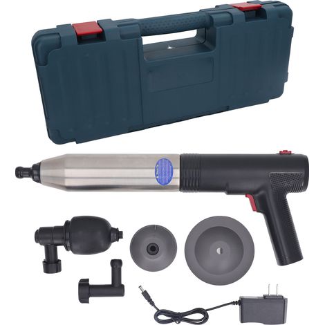 Elektrischer Hochdruck-Toilettenreiniger für Badezimmer, silberfarben, 100–240 V, US-Stecker (1/5)