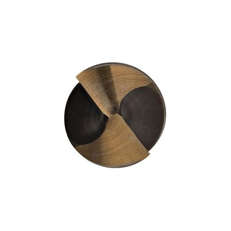 Foret hélicoidal TypN A620 D.3.7mm HSS-E Bronze Queue cylindrique droite s (Par 10) (1/3)