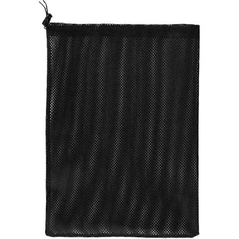 Sac filtrant pour pompe à eau de bassin, en maille de nylon, triple couture renforcée, avec cordon de serrage pour empêcher les débris de pénétrer. (1/5)